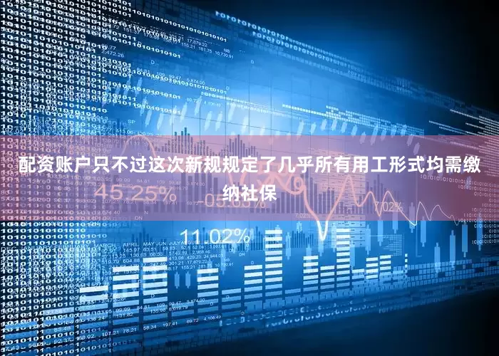 配资账户只不过这次新规规定了几乎所有用工形式均需缴纳社保